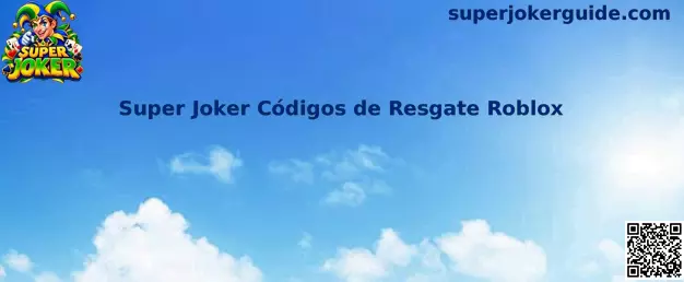 Super Joker Códigos de Resgate Roblox