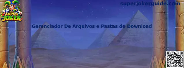 Gerenciador De Arquivos e Pastas de Download - Super Joker