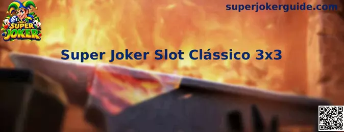 Super Joker Slot Clássico 3x3 - Interface do Jogo
